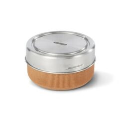 Lunchbox, pudełko śniadaniowe 750 ml Black+Blum z nadrukiem Twojego logo, materiał: szkło, kolor: brązowy