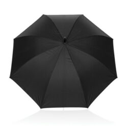 Parasol automatyczny 25" Swiss Peak Vero Aware™ z nadrukiem Twojego logo, materiał: włókno szklane, rpet, kolor: czarny