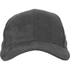 Czapka z daszkiem z nadrukiem Twojego logo, materiał: metal, poliester, pe, zamsz, kolor: szary