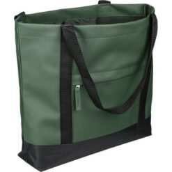 Torba na zakupy z nadrukiem Twojego logo, materiał: poliester, rpet, kolor: zielony