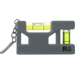 Brelok do kluczy, narzędzie wielofunkcyjne z nadrukiem Twojego logo, materiał: plastik, kolor: grafitowy