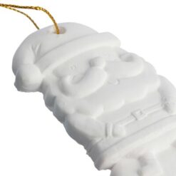 Święty Mikołaj do malowania, farbki i pędzelek z nadrukiem Twojego logo, materiał: karton, pp, akryl, poliester, nylon, ps, rpet, kolor: neutralny