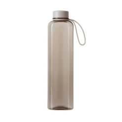 Butelka sportowa 550 ml VINGA Arch z nadrukiem Twojego logo, materiał: silikon, rpet, kolor: szary