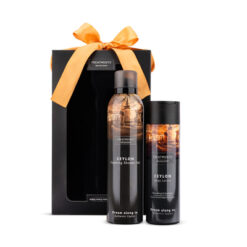 Zestaw kosmetyków Tenderness TREATMENTS z nadrukiem Twojego logo, materiał: metal, plastik, karton, kolor: czarny