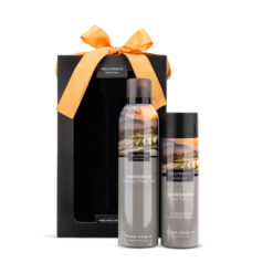 Zestaw kosmetyków Tenderness TREATMENTS z nadrukiem Twojego logo, materiał: metal, plastik, karton, kolor: szary