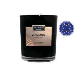 Świeczka zapachowa TREATMENTS z nadrukiem Twojego logo, materiał: guma, karton, szkło, kolor: brązowy