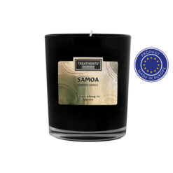 Świeczka zapachowa TREATMENTS z nadrukiem Twojego logo, materiał: guma, karton, drewno, szkło, kolor: wielokolorowy pastelowy