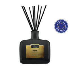 Patyczki zapachowe TREATMENTS z nadrukiem Twojego logo, materiał: aluminium, guma, karton, szkło, kolor: żółty