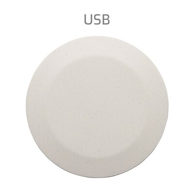 Ładowarka bezprzewodowa 15W, RABS z nadrukiem Twojego logo, materiał: tpe, kolor: biały Ładowarka bezprzewodowa 15W, RABS z nadrukiem Twojego logo, materiał: tpe, kolor: biały