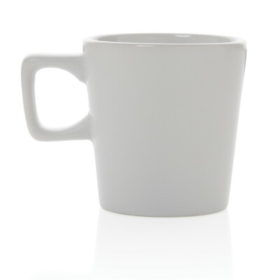 Kubek ceramiczny 300 ml z nadrukiem Twojego logo, materiał: ceramika, kolor: biały Kubek ceramiczny 300 ml z nadrukiem Twojego logo, materiał: ceramika, kolor: biały