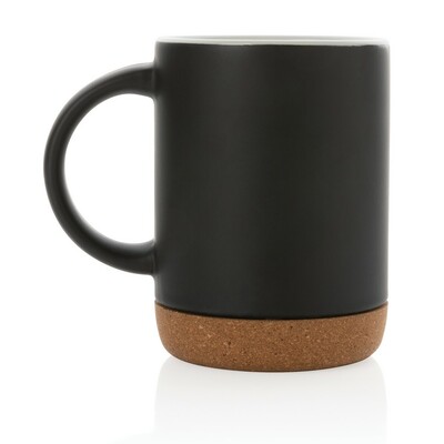 Kubek ceramiczny 280 ml z nadrukiem Twojego logo, materiał: ceramika, kolor: czarny Kubek ceramiczny 280 ml z nadrukiem Twojego logo, materiał: ceramika, kolor: czarny