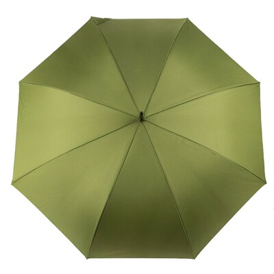 Bambusowy parasol automatyczny 27" AWARE™ RPET z nadrukiem Twojego logo, materiał: metal, rpet, kolor: zielony Bambusowy parasol automatyczny 27" AWARE™ RPET z nadrukiem Twojego logo, materiał: metal, rpet, kolor: zielony