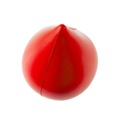 Antystres „kropla” | Kian z nadrukiem Twojego logo, materiał: pu, kolor: czerwony Antystres „kropla” | Kian z nadrukiem Twojego logo, materiał: pu, kolor: czerwony