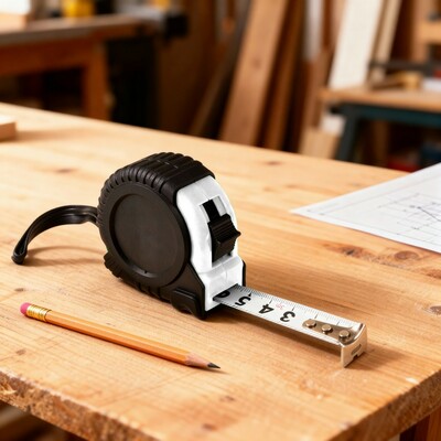 Miara 3m | Osahar z nadrukiem Twojego logo, materiał: pp, kolor: biały Miara 3m | Osahar z nadrukiem Twojego logo, materiał: pp, kolor: biały