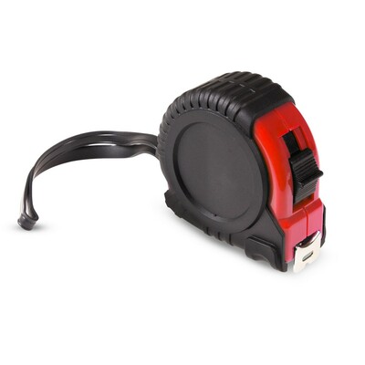 Miara 3m | Osahar z nadrukiem Twojego logo, materiał: pp, kolor: czerwony Miara 3m | Osahar z nadrukiem Twojego logo, materiał: pp, kolor: czerwony