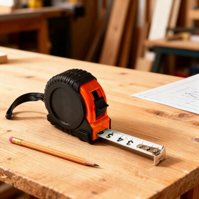 Miara 3m | Osahar z nadrukiem Twojego logo, materiał: pp, kolor: czerwony Miara 3m | Osahar z nadrukiem Twojego logo, materiał: pp, kolor: czerwony