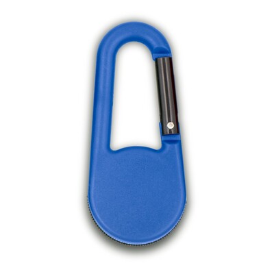 Kompas z karabińczykiem | Madu z nadrukiem Twojego logo, materiał: plastik, kolor: granatowy Kompas z karabińczykiem | Madu z nadrukiem Twojego logo, materiał: plastik, kolor: granatowy