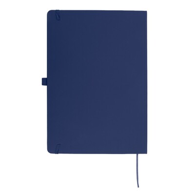 Notatnik ok. A4 | Velsa z nadrukiem Twojego logo, materiał: karton, pu, papier, kolor: granatowy Notatnik ok. A4 | Velsa z nadrukiem Twojego logo, materiał: karton, pu, papier, kolor: granatowy