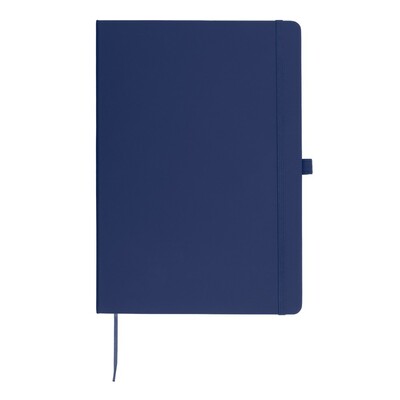 Notatnik ok. A4 | Velsa z nadrukiem Twojego logo, materiał: karton, pu, papier, kolor: granatowy Notatnik ok. A4 | Velsa z nadrukiem Twojego logo, materiał: karton, pu, papier, kolor: granatowy