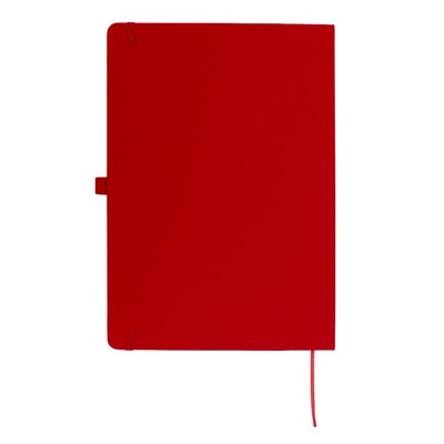 Notatnik ok. A4 | Velsa z nadrukiem Twojego logo, materiał: karton, pu, papier, kolor: czerwony Notatnik ok. A4 | Velsa z nadrukiem Twojego logo, materiał: karton, pu, papier, kolor: czerwony