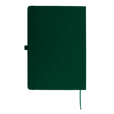 Notatnik ok. A4 | Velsa z nadrukiem Twojego logo, materiał: karton, pu, papier, kolor: zielony Notatnik ok. A4 | Velsa z nadrukiem Twojego logo, materiał: karton, pu, papier, kolor: zielony