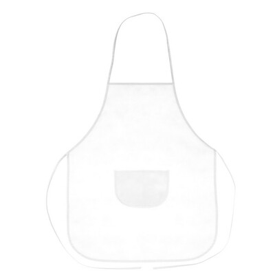 Zestaw małego kucharza, fartuch kuchenny i czapka kucharska, rozmiar dziecięcy | Nedina z nadrukiem Twojego logo, materiał: non-woven, kolor: biały Zestaw małego kucharza, fartuch kuchenny i czapka kucharska, rozmiar dziecięcy | Nedina z nadrukiem Twojego logo, materiał: non-woven, kolor: biały