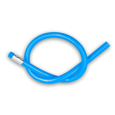 Elastyczny ołówek | Like z nadrukiem Twojego logo, materiał: pvc, kolor: granatowy Elastyczny ołówek | Like z nadrukiem Twojego logo, materiał: pvc, kolor: granatowy