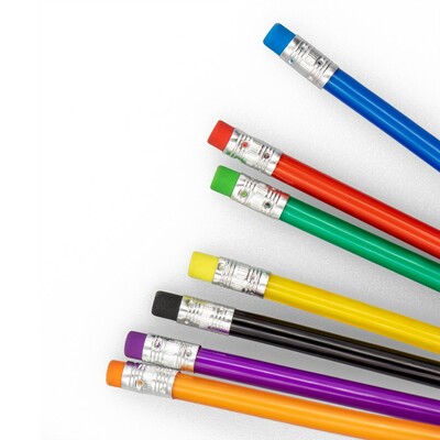 Elastyczny ołówek | Like z nadrukiem Twojego logo, materiał: pvc, kolor: biały Elastyczny ołówek | Like z nadrukiem Twojego logo, materiał: pvc, kolor: biały