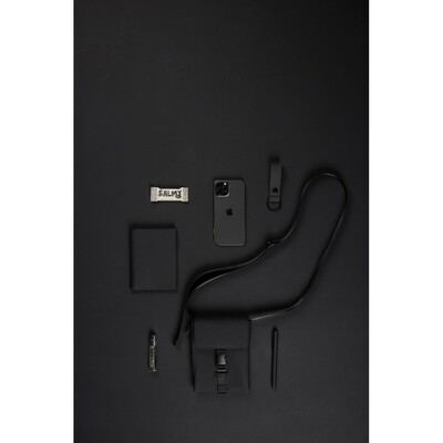 Organizer VINGA Baltimore z nadrukiem Twojego logo, materiał: pu, poliester, kolor: czarny Organizer VINGA Baltimore z nadrukiem Twojego logo, materiał: pu, poliester, kolor: czarny