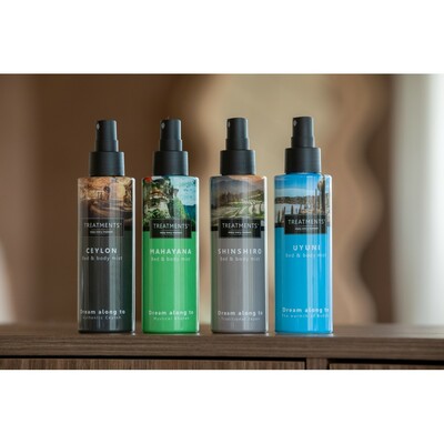 Zestaw kosmetyków Body & Fragnance Mailbox TREATMENTS z nadrukiem Twojego logo, materiał: plastik, karton, kolor: zielony Zestaw kosmetyków Body & Fragnance Mailbox TREATMENTS z nadrukiem Twojego logo, materiał: plastik, karton, kolor: zielony