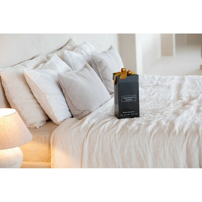 Zestaw kosmetyków Small TREATMENTS z nadrukiem Twojego logo, materiał: plastik, aluminium, karton, kolor: szary Zestaw kosmetyków Small TREATMENTS z nadrukiem Twojego logo, materiał: plastik, aluminium, karton, kolor: szary