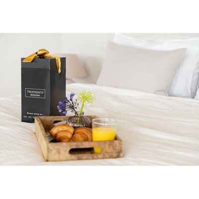 Zestaw kosmetyków Small TREATMENTS z nadrukiem Twojego logo, materiał: plastik, aluminium, karton, kolor: szary Zestaw kosmetyków Small TREATMENTS z nadrukiem Twojego logo, materiał: plastik, aluminium, karton, kolor: szary