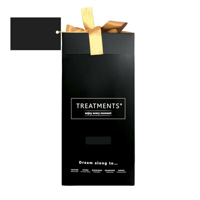 Zestaw prezentowy Home & Body DeLuxe TREATMENTS z nadrukiem Twojego logo, materiał: plastik, aluminium, guma, karton, kolor: żółty Zestaw prezentowy Home & Body DeLuxe TREATMENTS z nadrukiem Twojego logo, materiał: plastik, aluminium, guma, karton, kolor: żółty