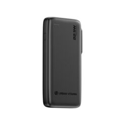 Power bank 10000 mAh Urban Vitamin Emeryville z nadrukiem Twojego logo, kolor: black
