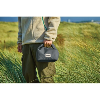 Torba termoizloacyjna Black+Blum z nadrukiem Twojego logo, materiał: rpet, kolor: grey Torba termoizloacyjna Black+Blum z nadrukiem Twojego logo, materiał: rpet, kolor: grey