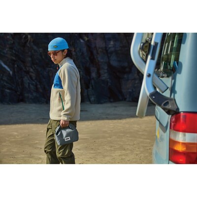 Torba termoizloacyjna Black+Blum z nadrukiem Twojego logo, materiał: rpet, kolor: grey Torba termoizloacyjna Black+Blum z nadrukiem Twojego logo, materiał: rpet, kolor: grey