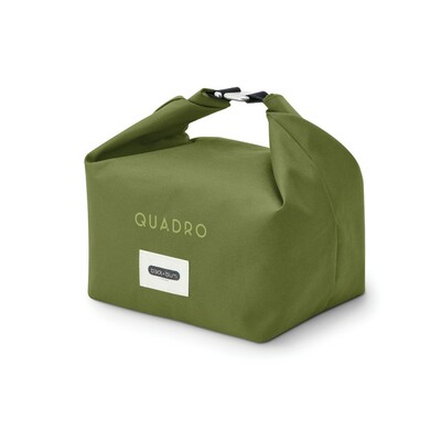 Torba termoizloacyjna Black+Blum z nadrukiem Twojego logo, materiał: rpet, kolor: moss Torba termoizloacyjna Black+Blum z nadrukiem Twojego logo, materiał: rpet, kolor: moss
