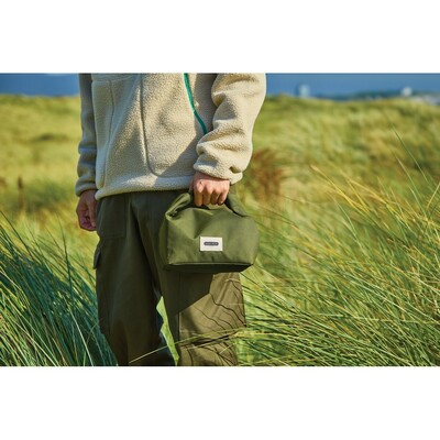 Torba termoizloacyjna Black+Blum z nadrukiem Twojego logo, materiał: rpet, kolor: moss Torba termoizloacyjna Black+Blum z nadrukiem Twojego logo, materiał: rpet, kolor: moss