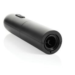 Elektryczny korkociąg do wina na USB Vino z nadrukiem Twojego logo, materiał: plastik, kolor: black