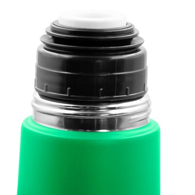 Termos 500 ml | Olympe z nadrukiem Twojego logo, materiał: stal nierdzewna, stal, kolor: zielony Termos 500 ml | Olympe z nadrukiem Twojego logo, materiał: stal nierdzewna, stal, kolor: zielony