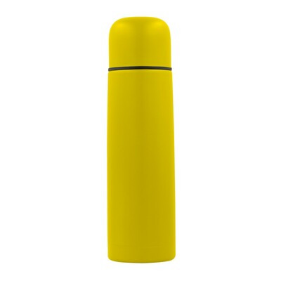 Termos 500 ml | Olympe z nadrukiem Twojego logo, materiał: stal nierdzewna, stal, kolor: żółty Termos 500 ml | Olympe z nadrukiem Twojego logo, materiał: stal nierdzewna, stal, kolor: żółty