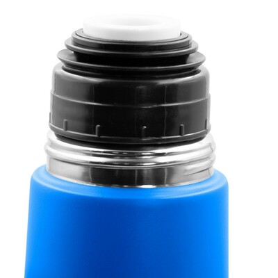 Termos 500 ml | Olympe z nadrukiem Twojego logo, materiał: stal nierdzewna, stal, kolor: niebieski Termos 500 ml | Olympe z nadrukiem Twojego logo, materiał: stal nierdzewna, stal, kolor: niebieski