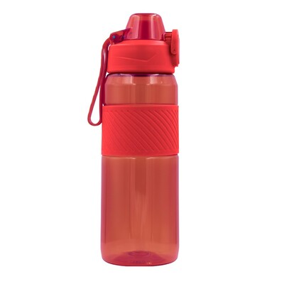 Butelka sportowa z Tritanu 850 ml Air Gifts | Flore z nadrukiem Twojego logo, materiał: plastik, pp, pc, tritan, kolor: czerwony Butelka sportowa z Tritanu 850 ml Air Gifts | Flore z nadrukiem Twojego logo, materiał: plastik, pp, pc, tritan, kolor: czerwony