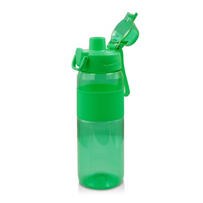 Butelka sportowa z Tritanu 850 ml Air Gifts | Flore z nadrukiem Twojego logo, materiał: plastik, pp, pc, tritan, kolor: zielony Butelka sportowa z Tritanu 850 ml Air Gifts | Flore z nadrukiem Twojego logo, materiał: plastik, pp, pc, tritan, kolor: zielony
