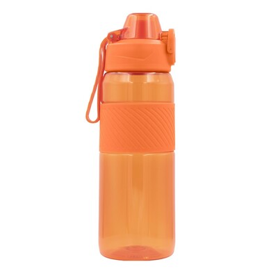 Butelka sportowa z Tritanu 850 ml Air Gifts | Flore z nadrukiem Twojego logo, materiał: plastik, pp, pc, tritan, kolor: pomarańczowy Butelka sportowa z Tritanu 850 ml Air Gifts | Flore z nadrukiem Twojego logo, materiał: plastik, pp, pc, tritan, kolor: pomarańczowy