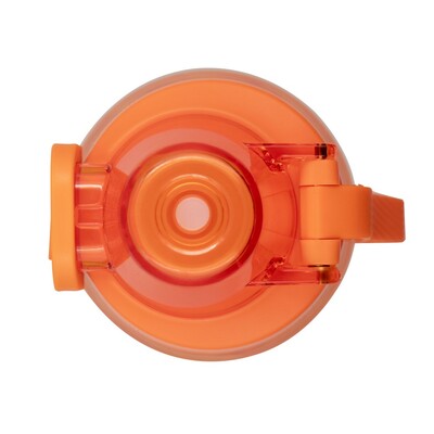 Butelka sportowa z Tritanu 850 ml Air Gifts | Flore z nadrukiem Twojego logo, materiał: plastik, pp, pc, tritan, kolor: pomarańczowy Butelka sportowa z Tritanu 850 ml Air Gifts | Flore z nadrukiem Twojego logo, materiał: plastik, pp, pc, tritan, kolor: pomarańczowy