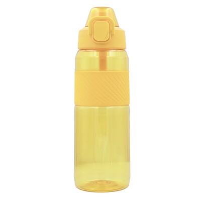 Butelka sportowa z Tritanu 850 ml Air Gifts | Flore z nadrukiem Twojego logo, materiał: plastik, pp, pc, tritan, kolor: żółty Butelka sportowa z Tritanu 850 ml Air Gifts | Flore z nadrukiem Twojego logo, materiał: plastik, pp, pc, tritan, kolor: żółty