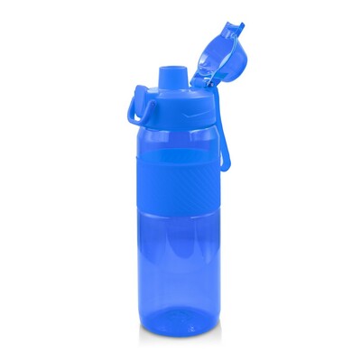 Butelka sportowa z Tritanu 850 ml Air Gifts | Flore z nadrukiem Twojego logo, materiał: plastik, pp, pc, tritan, kolor: niebieski Butelka sportowa z Tritanu 850 ml Air Gifts | Flore z nadrukiem Twojego logo, materiał: plastik, pp, pc, tritan, kolor: niebieski