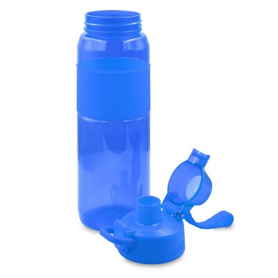 Butelka sportowa z Tritanu 850 ml Air Gifts | Flore z nadrukiem Twojego logo, materiał: plastik, pp, pc, tritan, kolor: niebieski Butelka sportowa z Tritanu 850 ml Air Gifts | Flore z nadrukiem Twojego logo, materiał: plastik, pp, pc, tritan, kolor: niebieski
