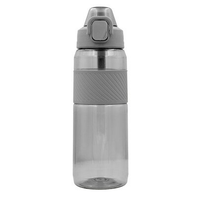 Butelka sportowa z Tritanu 850 ml Air Gifts | Flore z nadrukiem Twojego logo, materiał: plastik, pp, pc, tritan, kolor: szary Butelka sportowa z Tritanu 850 ml Air Gifts | Flore z nadrukiem Twojego logo, materiał: plastik, pp, pc, tritan, kolor: szary